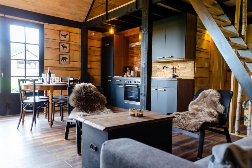 La Cabane Du Cerf Et Son Sauna Attre Экстерьер фото
