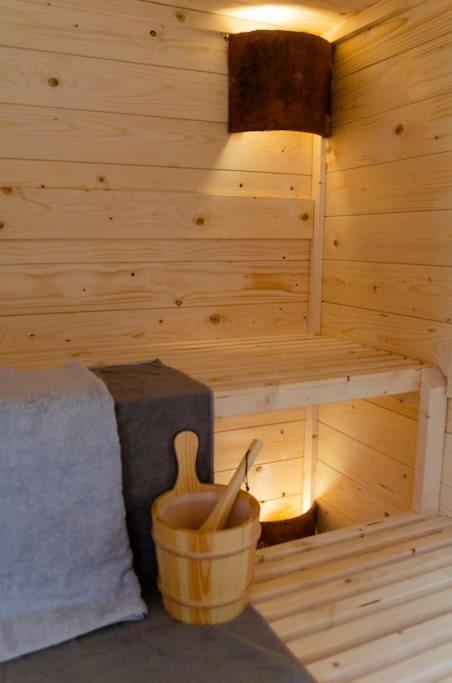 La Cabane Du Cerf Et Son Sauna Attre Экстерьер фото