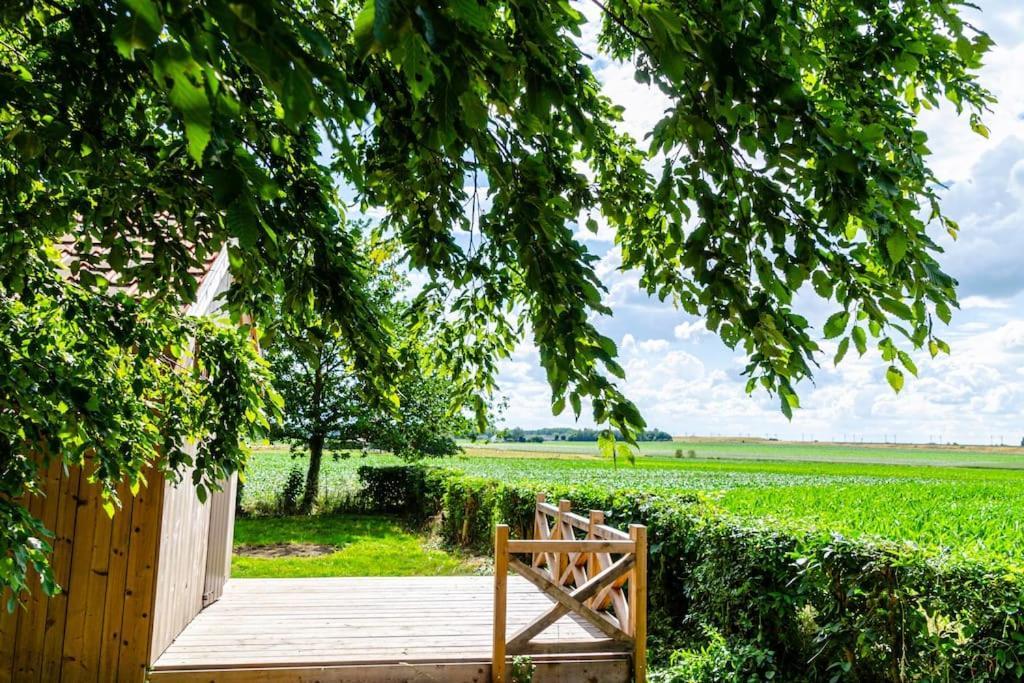 La Cabane Du Cerf Et Son Sauna Attre Экстерьер фото