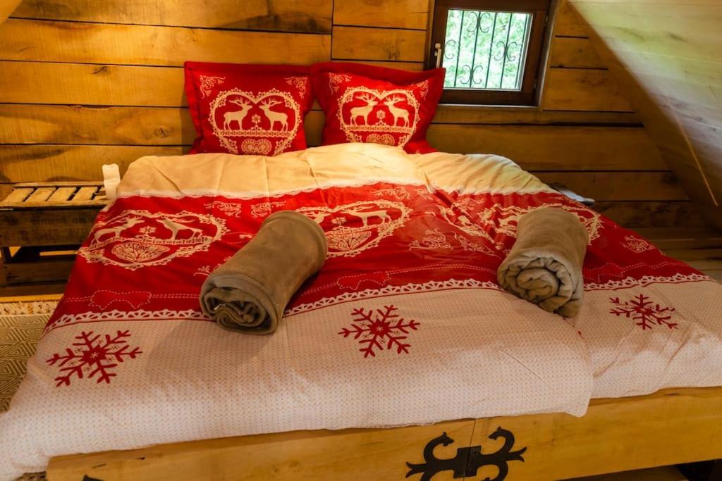 La Cabane Du Cerf Et Son Sauna Attre Экстерьер фото